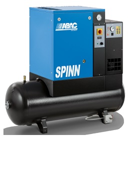 ABAC, SPINN, Tank - Dryer Combined, Screw Compressors