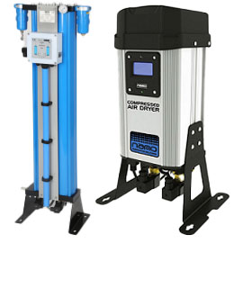 ISO8573 Class 1-2-1 Adsorption Dryers -40 to -70