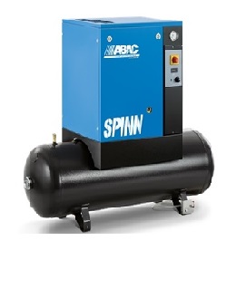 ABAC, SPINN, Tank Mounted, Screw Compressors