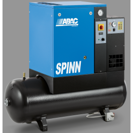 ABAC, SPINN E, C43, Screw Compressor, 2.2Kw/3hp, 9.9 CFM, 10 Bar, Dryer ...