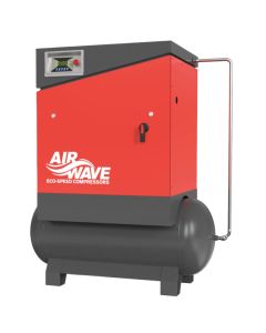 Airwave ECO-Speed, Fixed Speed Compressor, 15hp/11Kw-400V, 57 CFM, Max 10 Bar, 300L Tank Mounted