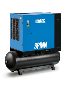 ABAC, SPINN XE, S67, Screw Compressor, 15Kw/20hp, 86 CFM, 8 Bar, Dryer, Tank Mounted, 3 Phase, 4152028944