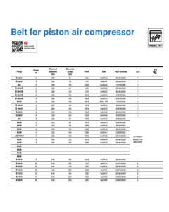 ABAC, Piston Drive Belt Guide