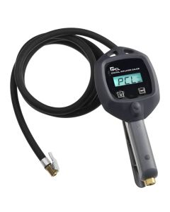 PCL, Digital Inflator Gauge, 1.8m (6ft) Hose, with Clip On Connector, DTI08