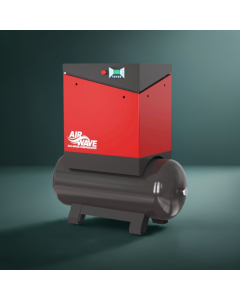 Airwave Eco-Speed 5.5kW Screw Compressor – 10 Bar, Industrial Tank-Mounted Compressor, 21 CFM