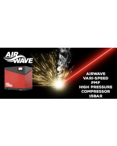 Airwave VARI-Speed PMF, Variable Speed Compressor, 15Kw, 50 cfm,15 Bar, Floor Mounted