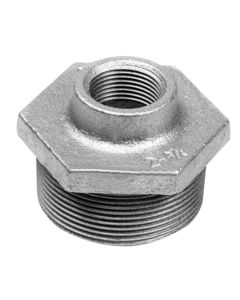 2" BSP Male x 1/2" BSP Female Galvanised Bush, AL-241LD9