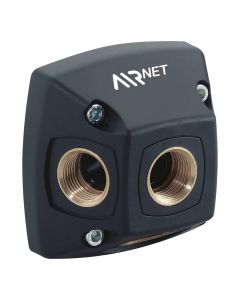 AIRNET, Distribution Socket Box Top Adaptor, 3 x 1/2" BSP, 2813002681