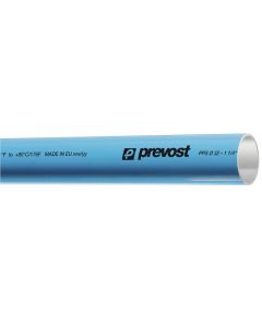 Prevost, 1 x 2.9m, 80mm Blue Aluminium Pipe, PPS BTU8030