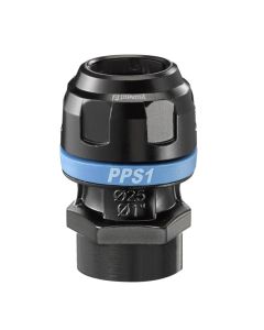 Prevost, 16mm x 3/8" BSP Female Aluminium Nipple Socket, PPS1 MF1617