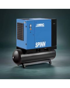 ABAC, SPINN XE, S67, Screw Compressor, 15Kw/20hp, 86 CFM, 8 Bar, Dryer, Tank Mounted, 3 Phase, 4152028944