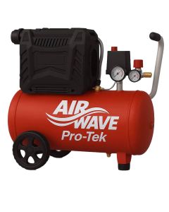 PRO-TEK, 2hp/1.5Kw, 8.5 CFM, 10 bar, 24L Tank, Oil Free.