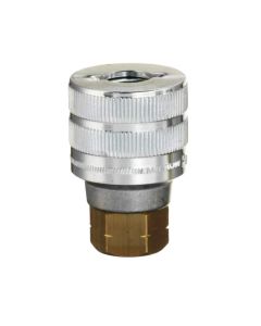 PCL, 1/4" Female Thread Coupling, ACS101 (8952DL-12), Schrader Standard