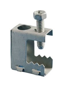 Prevost, CP 016, Screw Beam Clamp M8 Hole for studding, 0-16mm Beam Thickness