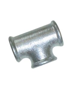 1/2" BSP Equal Tee, Female Thread, Galvanised, AL-130D9