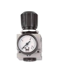 AIRNET, 3/4" Regulator, 0-12 Bar c/w Gauge, 2813920003