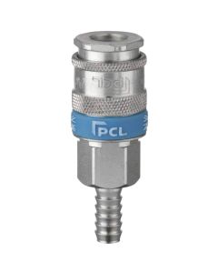 PCL, 6mm (1/4") i.d. Hose Tail Coupling, AC7106, XF-EURO Series