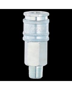 PCL, 3/8" Male Thread Coupling, AC73EM, Multi-Fit EURO Series