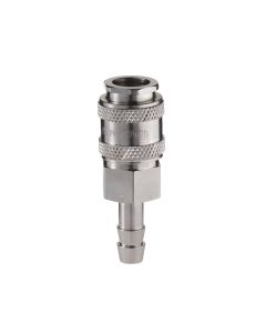 PCL, 6mm o.d. (1/4") Tube Miniature Hosetail Coupling, AC1106