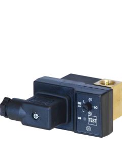 1/8-BSP, Fluid-Drain Electric, Timed, Solenoid Filter Drain-240 Volt