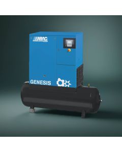 ABAC Screw Compressor - Genesis - C67 - Screw Compressor - 15Kw/20hp - 74 CFM - 10 Bar - Dryer - Tank Mounted - 3 Phase - 4152059624