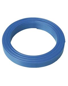 PCL, 6mm o.d Nylon Tubing Metric 30m Coil, TRN-6/4-BLUE