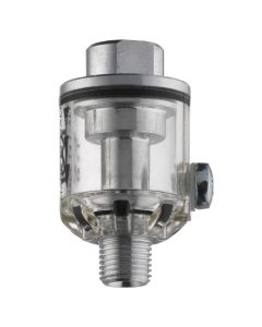 Air Treatment In-Line Lubricator, 1/4" Inlet Male Thread x 1/4" Outlet Female Thread, INL6