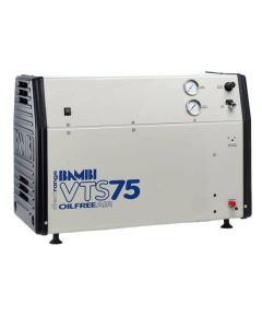 Bambi VTS Range, VTS75, 0.75hp/0.55Kw, 120l/min, 8 bar, 23L Tank, Silent Dental Air Compressor