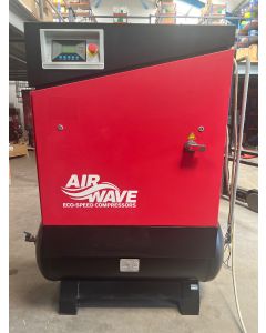 Ex-Hire, Airwave Eco-Speed, 15hp/11Kw, Screw Compressor, 52 CFM, 10 Bar, 300L Tank Mounted