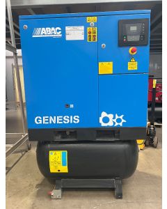 Ex-Hire, ABAC Genesis Compressor, 15hp/11Kw, 59 CFM, 8 Bar, 270L Tank Mounted