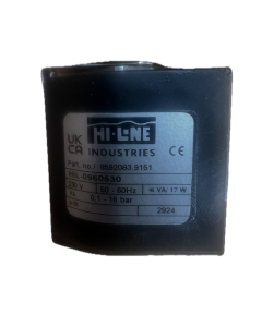 HI-Line Industries, Atacama Plus & CT Model 5-50, 1 x Solenoid Valve Coil (230VAC)