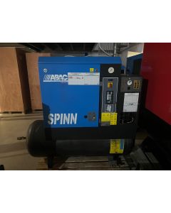 Ex-Hire, ABAC, SPINN E, Screw Compressor, 11Kw/15hp, 57 CFM, 8 Bar, 270L Tank, Dryer, 3 Phase