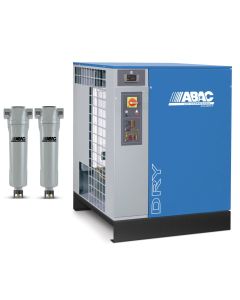 ABAC, Model DRY 830, 489 CFM, Refrigerated Dryer + Pre and Oil Removal Filters
