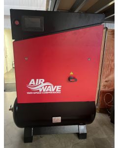 Ex-Hire, Airwave VARI-Speed, Variable Speed Compressor, 15hp/11Kw, 52 CFM, 6-10 Bar, 300L Tank Mounted + Dryer, MK1