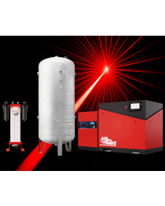 Airwave, Variable Speed Compressor, 15Kw, 50 cfm,15 Bar, Laser Cutting Package