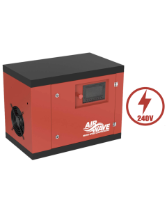 Airwave Micro-Speed, Variable Speed Compressor, 5.5hp/4Kw-230V, 17 CFM, 6-10 Bar, Floor Mounted