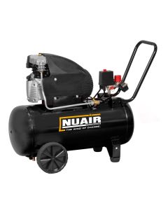 NuAir, MK285-24-CM2 TECH, 2hp/1.5Kw, 9.2 CFM,10 bar, 50L Tank, Oil Lubricated.