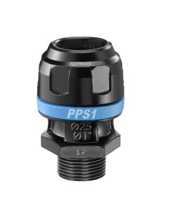 Prevost, 16mm x 3/8" BSP Male Aluminium Nipple Socket, PPS1 MM1617