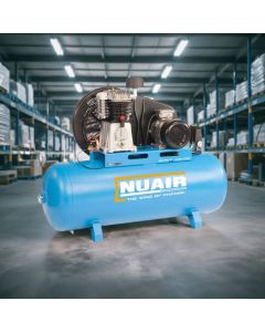 NuAir, NB10/270 FT 7.5 STATIONARY, 7.5hp/5.5Kw, 34 CFM, 10 bar, 270L Tank