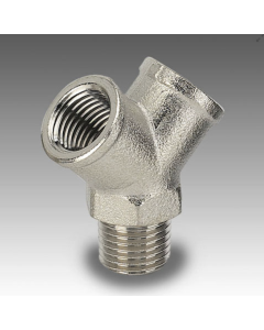A24,1/8" BSP, Equal Male to Female Y, 2124001
