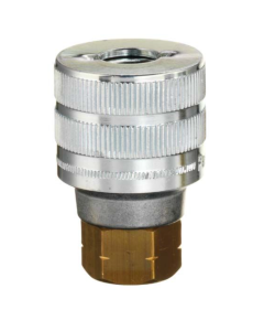 PCL, 1/4" Female Thread Coupling, ACS101 (8952DL-12), Schrader Standard