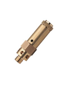 Lorch, 3/8" BSP Male, Set Pressure 10 bar, Safety Valve, 10mm Nominal Diameter, Brass, 