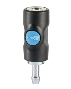 Prevost S1, 8mm (5/16") i.d. Hose, Safety Quick Release, Tailpiece Coupling, (ISI 06, 6150 B 6mm) ISI 061808