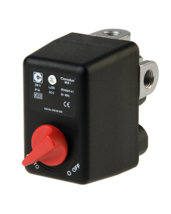 4 Port, (1 x 3/8" BSP Inlet, 3 x 1/4" Outlet), 1 Phase, Condor Pressure Switch, Max 11 bar