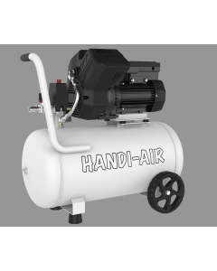 HANDI-AIR-PMX, 3Hp/2.2Kw, PM Motor, Variable Speed, 14 CFM, 10 bar, 50L Tank, Oil Free.