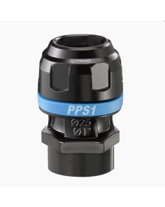 Prevost, 16mm x 3/8" BSP Female Aluminium Nipple Socket, PPS1 MF1617