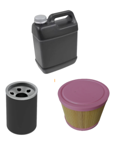 MK3, ECO-VARI-Speed Compressor, 1st 500hr/3 Months, Oil Change Kit, Models 7.5-10hp (5.5-7.5Kw) 