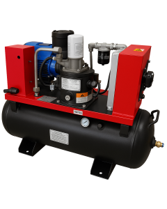 Airwave Nano-Speed, Variable Speed Compressor, 5.5hp/4Kw-230V, 32Amp, 17 CFM, 6-10 Bar 100L Tank Mounted