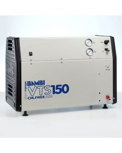 Bambi VTS Range, VTS150, 1.5hp/1.1Kw, 175l/min, 8 bar, 23L Tank, Silent Dental Air Compressor
