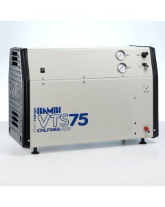 Bambi VTS Range, VTS75, 0.75hp/0.55Kw, 120l/min, 8 bar, 23L Tank, Silent Dental Air Compressor